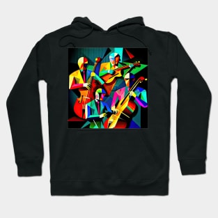 Quartet of Musicians Hoodie